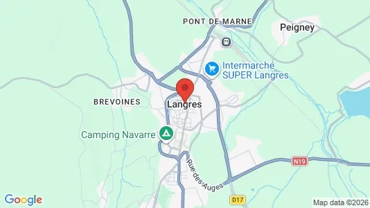 Apartments for rent in Langres - Photo from Google Street View