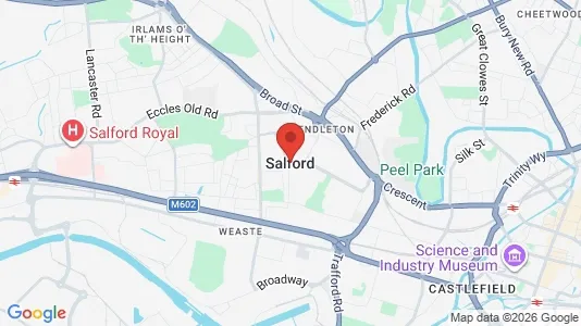 Apartments for rent in Salford - Lancashire - Photo from Google Street View