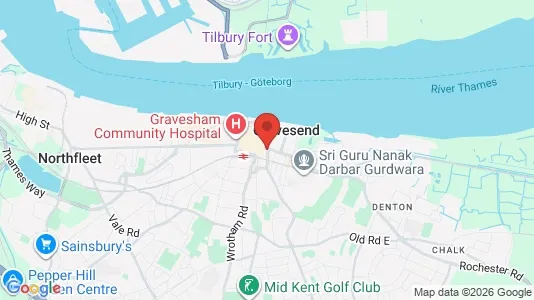 Apartments for rent in Gravesend - Kent - Photo from Google Street View