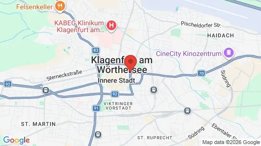 Apartments for rent in Klagenfurt am Wörthersee - Photo from Google Street View