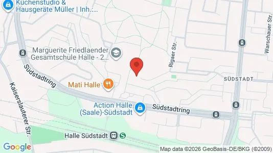 Apartments for rent in Halle (Saale) - Photo from Google Street View