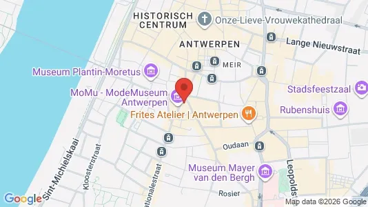 Apartments for rent i Stad Antwerp - kort over placeringen
