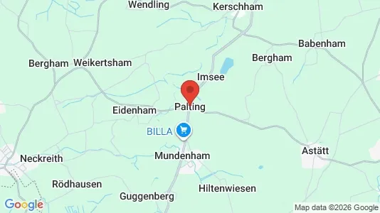 Apartments for rent i Palting - kort over placeringen