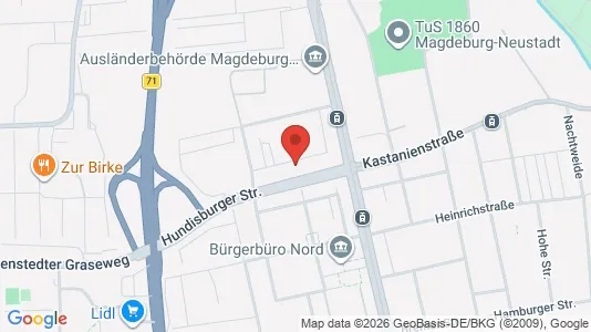 Apartments for rent in Magdeburg - Photo from Google Street View