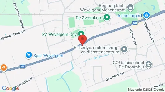Apartments for rent in Wevelgem - Photo from Google Street View