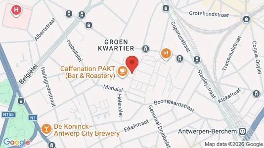 Apartments for rent i Stad Antwerp - kort over placeringen