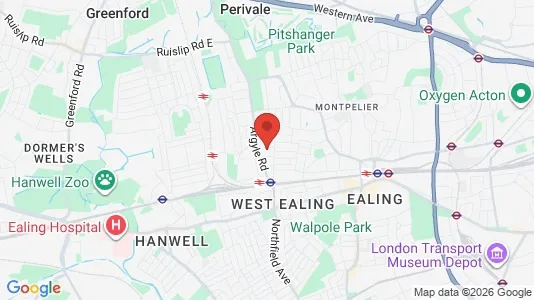 Apartments for rent in London W13 - Photo from Google Street View