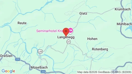Houses for rent i Langenegg - kort over placeringen