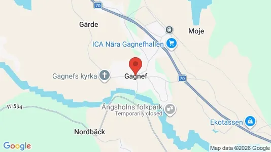 Apartments for rent i Gagnef - kort over placeringen