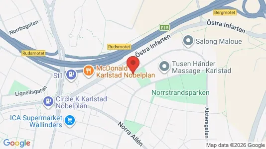Apartments for rent in Karlstad - Photo from Google Street View