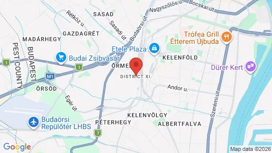 Houses for rent in Budapest Újbuda - Photo from Google Street View