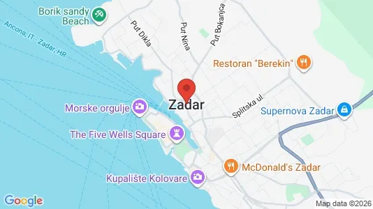 Apartments for rent in Zadar - Photo from Google Street View