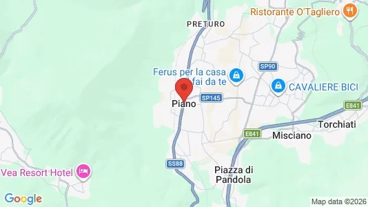 Apartments for rent i Montoro - kort over placeringen