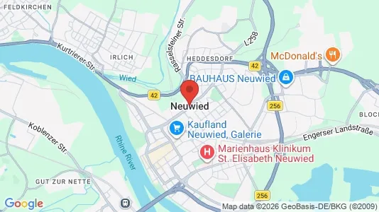 Apartments for rent in Neuwied - Photo from Google Street View