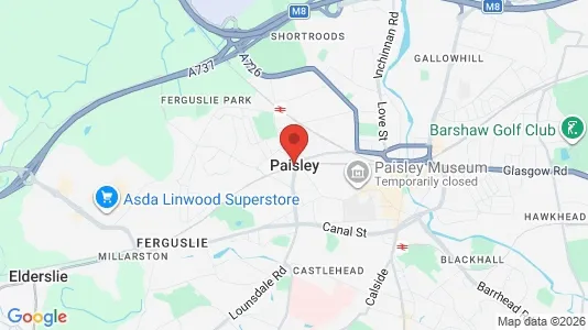 Apartments for rent in Paisley - Renfrewshire - Photo from Google Street View