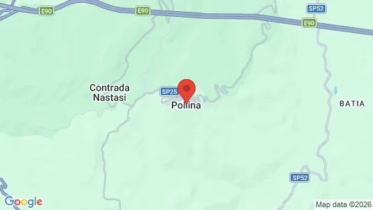 Apartments for rent i Pollina - kort over placeringen