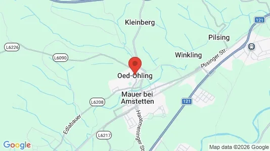 Apartments for rent i Oed-Oehling - kort over placeringen