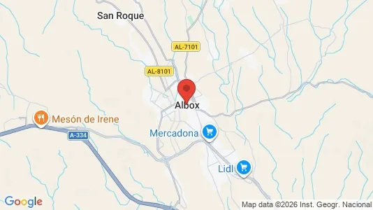 Apartments for rent i Albox - kort over placeringen