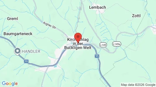 Apartments for rent in Kirchschlag in der Buckligen Welt - Photo from Google Street View