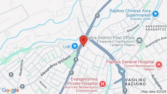 Apartments for rent in Paphos - Photo from Google Street View