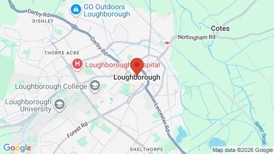 Apartments for rent in Loughborough - Leicestershire - Photo from Google Street View