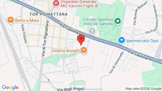 Apartments for rent i Roma Municipio V – Prenestino/Centocelle - kort over placeringen