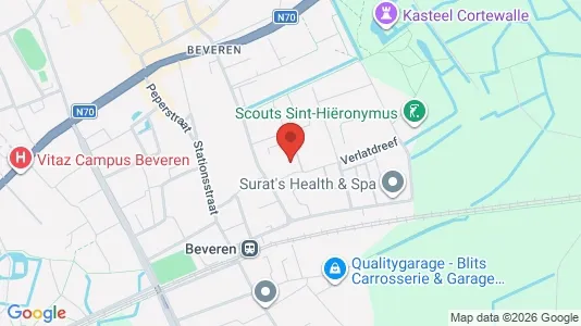 Apartments for rent i Beveren - kort over placeringen