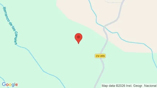 Apartments for rent i Requena - kort over placeringen