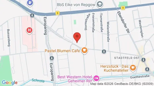 Apartments for rent i Magdeburg - kort over placeringen