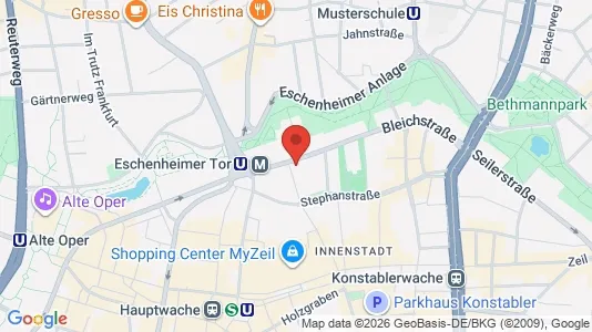 Apartments for rent in Frankfurt Innenstadt I - Photo from Google Street View