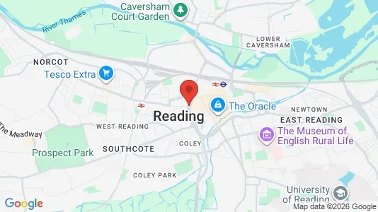 Rooms for rent in Reading - Berkshire - Photo from Google Street View