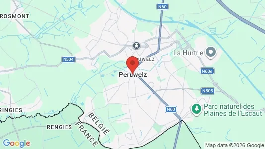 Apartments for rent i Péruwelz - kort over placeringen
