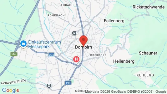Apartments for rent in Dornbirn - Photo from Google Street View