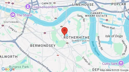 Rooms for rent in London SE16 - Photo from Google Street View