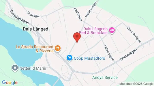 Apartments for rent i Bengtsfors - kort over placeringen