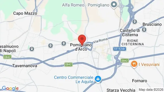 Apartments for rent i Pomigliano d'Arco - kort over placeringen