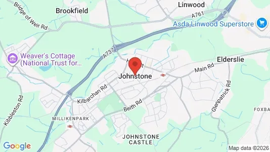 Apartments for rent in Johnstone - Renfrewshire - Photo from Google Street View