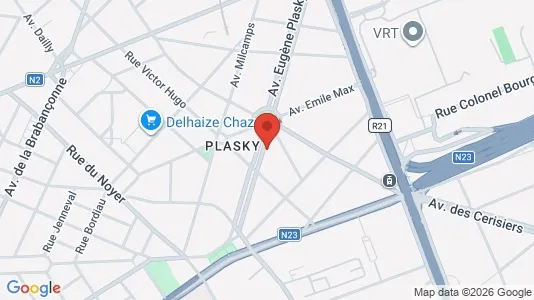 Apartments for rent i Brussels Schaarbeek - kort over placeringen