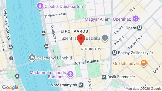Apartments for rent in Budapest Belváros-Lipótváros - Photo from Google Street View