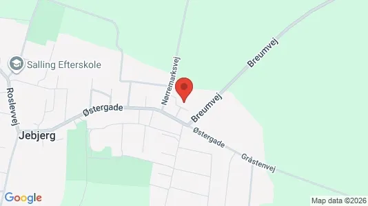 Apartments for rent i Roslev - kort over placeringen