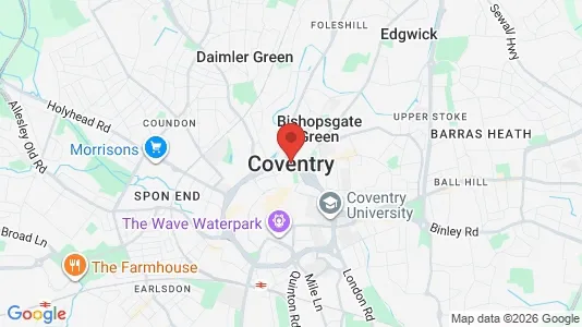 Houses for rent in Coventry - West Midlands - Photo from Google Street View