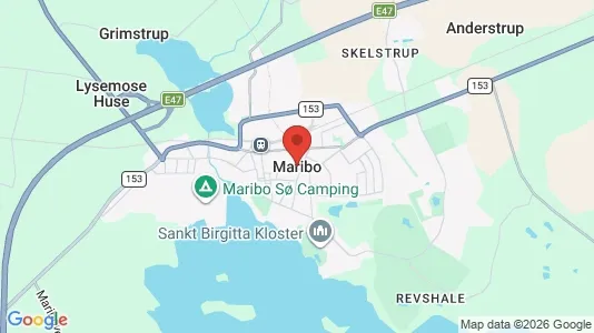 Apartments for rent i Maribo - kort over placeringen