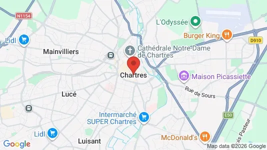 Houses for rent in Chartres - Photo from Google Street View
