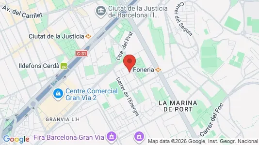 Apartments for rent in Barcelona Sants-Montjuïc - Photo from Google Street View