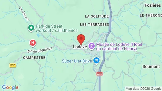 Apartments for rent in Lodève - Photo from Google Street View