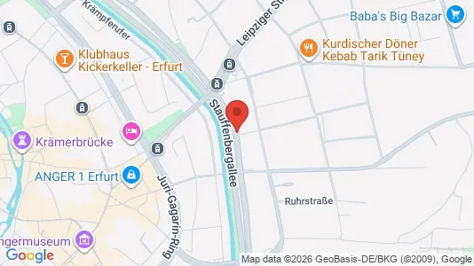 Apartments for rent in Erfurt - Photo from Google Street View