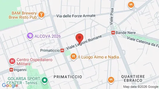 Rooms for rent i Milano Zona 6 - Barona, Lorenteggio - kort over placeringen