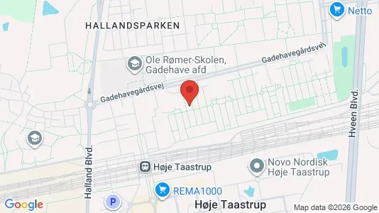 Apartments for rent i Taastrup - kort over placeringen