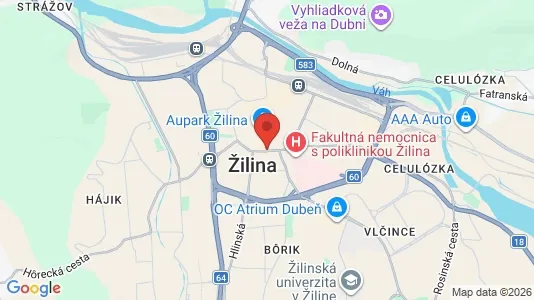 Apartments for rent in Žilina - Photo from Google Street View