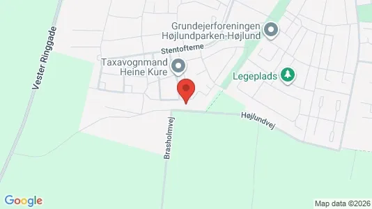 Apartments for rent i Struer - kort over placeringen